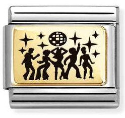 030166/42 Classic steel , 18k gold Group Dance