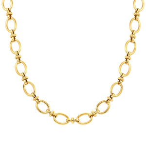 AFFINITY necklace, steel Yellow Gold 028604/012