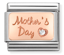 430316/01 Classic 9ct Rose Gold  Happy Mothers Day