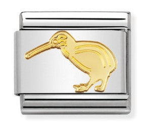030114/08 Classic S/steel,bonded yellow gold Kiwi