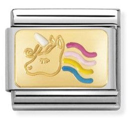 030284/28 CLASSIC, 18ct yellow gold Unicorn