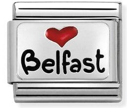 330209/11  Silver Belfast & Red Heart