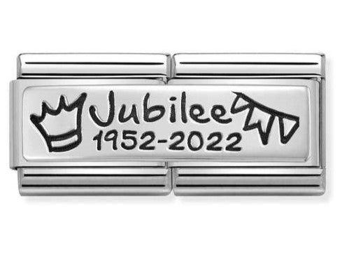 330711/09 DBL Classic ENGRAVED S/steel,925 silver,Jubilee