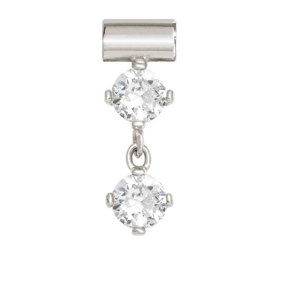 SEIMIA ed. CANDY SYMBOLS in 925 silver and cz (Pendant) WHITE