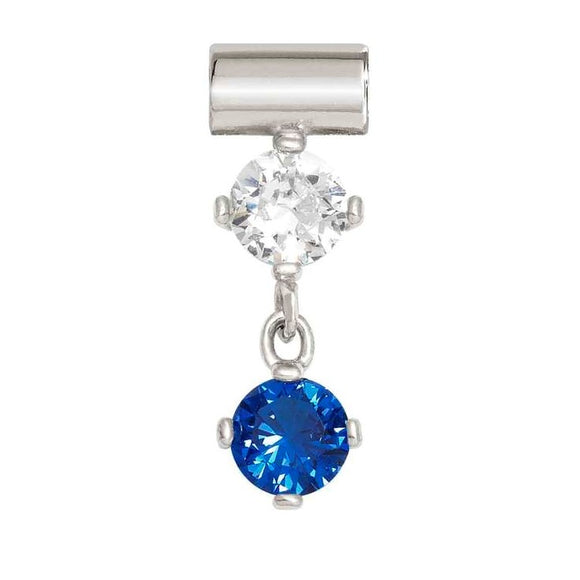 SEIMIA ed. CANDY SYMBOLS  925 silver,cz Pendant BLUE148827/012