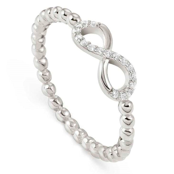 LOVECLOUD ring in 925 sterling silver and cz Infinity Silver Size 15