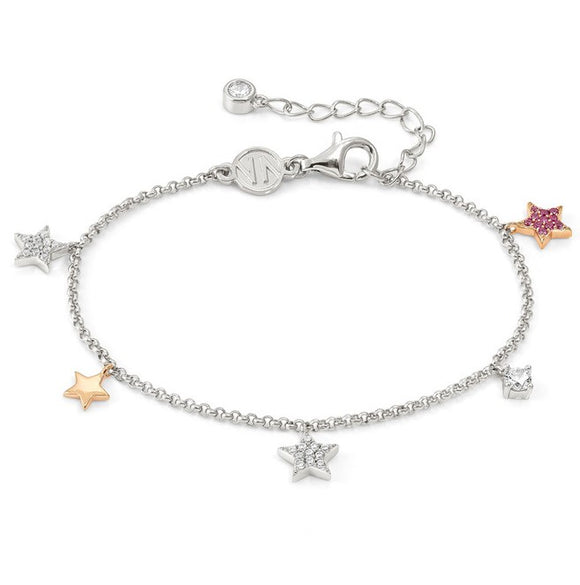 LUCENTISSIMA bracelets, 925 sterling silver, cz (PENDANTS) Rose Gold Star