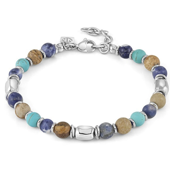 INSTINCTSTYLE bracelet ed. STONES ,steel, stones MIX 2