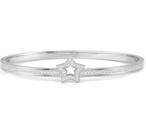 PRETTY BANGLES bracelet, steel, cz SYMBOLS SMALL SIZE Star