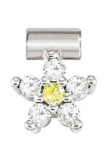 SEIMIA ed. FLORA, 925  silver, cz (FLOWERS) WHITE