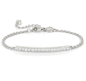 CARISMATICA bracelet  925 sterling silver  cz WHITE fin. Silver
