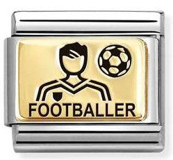 030166/47 Classic, 18k gold Man footballer