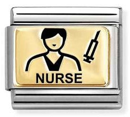 030166/49 Classic  steel 18k gold Man nurse