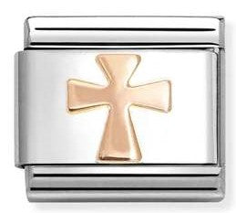 430104/56 Classic steel, 9k rose gold Cross