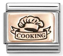 430111/25 Classic  steel, 9k rose gold Cooking