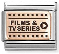 430111/28 Classic steel, 9k rose gold Films and TV series
