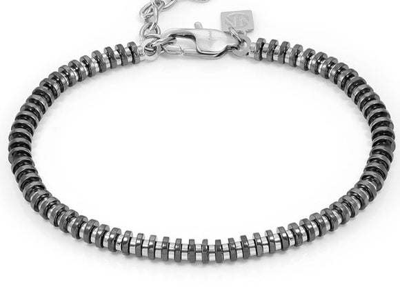 BEYOND bracelet ed. HYPER,Steel, WASHERS Black