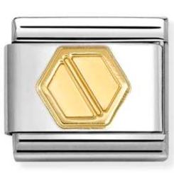 030149/60 Classic SYMBOLS steel and 18k gold Nut