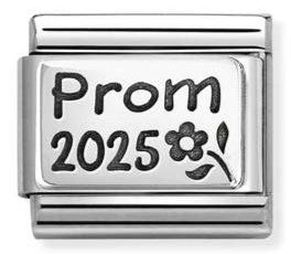 330109/64 Classic OXYDISED PLATES 2 in steel and 925 sterling silver Prom 2025