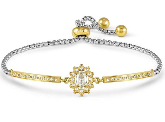 029802/039 ROYALDREAM bracelet, steel & CZ (RICH GOLD) ROYAL