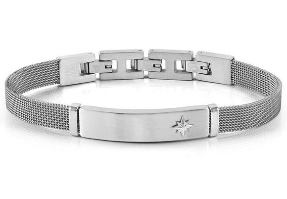 #SEALOVER steel link bracelet Wind Rose 135006/014
