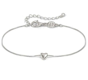 ARMONICA bracelet in 925 sterling silver and cubic zirconia Heart Silver
