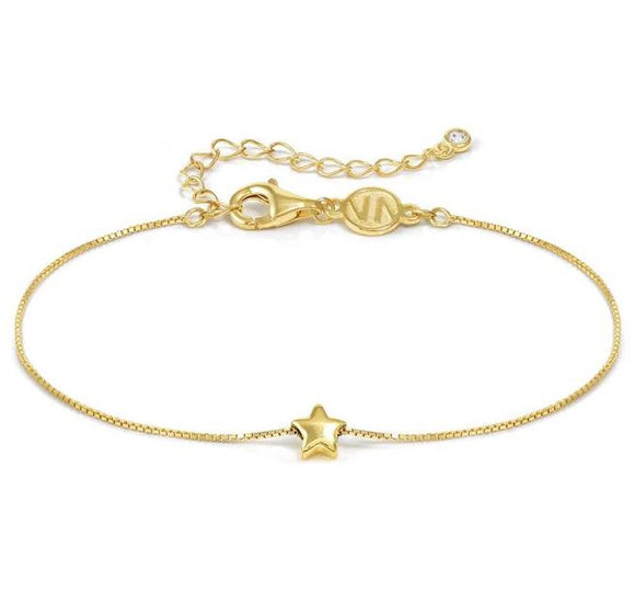 ARMONICA bracelet in 925 sterling silver and cubic zirconia Star Gold