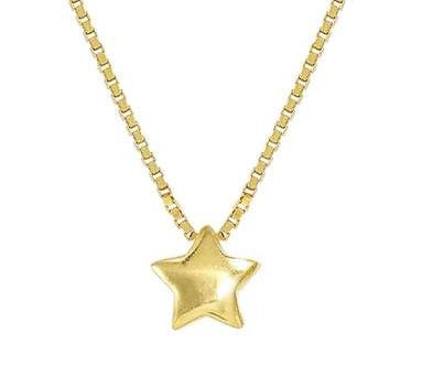 ARMONICA necklace in 925 sterling silver and cubic zirconia Star Gold