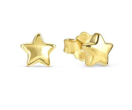 ARMONICA earrings in 925 sterling silver Star Gold