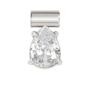 SEIMIA White Edition in 925 sterling silver and cz (DROP) WHITE
