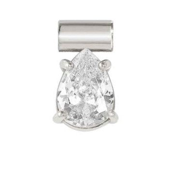 SEIMIA White Edition in 925 sterling silver and cz (DROP) WHITE