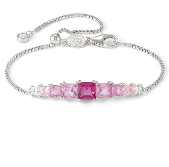DAYTONIGHT bracelet in 925 silver and cubic zirconia PINK