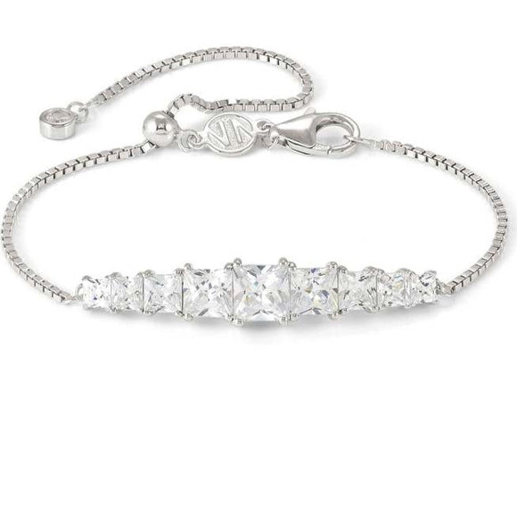 DAYTONIGHT bracelet in 925 silver and cubic zirconia White