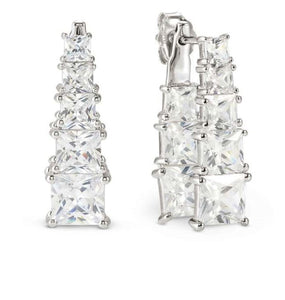 DAYTONIGHT earrings in 925 silver (PENDANTS) and cz White