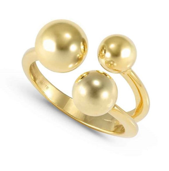 FASHION ERA ring in 925 silver Yellow Gold Size 15