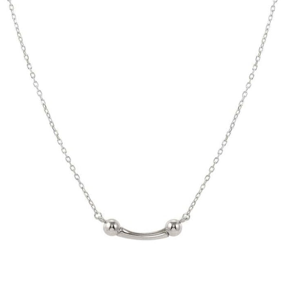 FASHION ERA necklace in 925 silver and cubic zirconia Silver