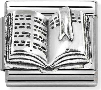 330101/85 Classic OXIDIZED SYMBOLS in st.steel  925 sterling silver Book