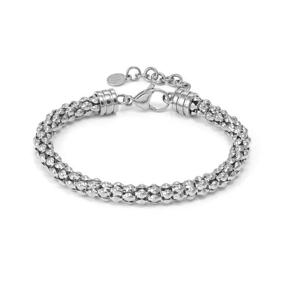 ECCLETTICA bracelet in steel (POPCORN CHAIN) Steel