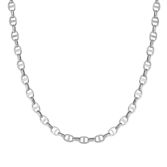 ECCLETTICA necklace in steel (NAVY CHAIN) Steel