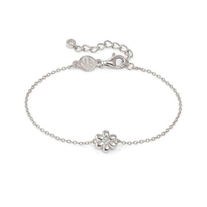 PETIT SPARKLE bracelet in 925 sterling silver and cubic zirconia Flower
