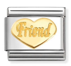 030162/76 Classic, steel, 18k gold Friend Heart