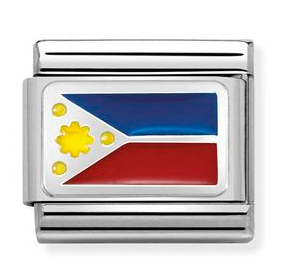 330207/32 Classic Silvershine Philippines Flag