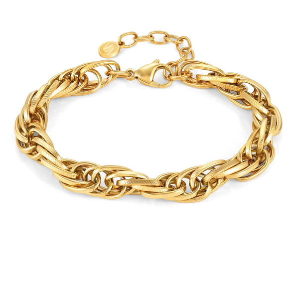 SILHOUETTE bracelet, steel Yellow Gold 028503/012