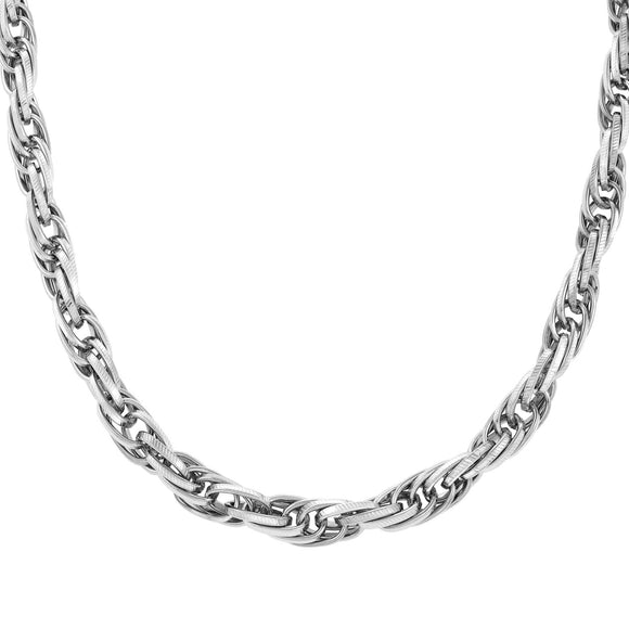 SILHOUETTE necklace, steel Steel 028504/001