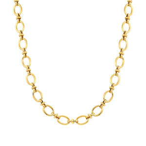 AFFINITY steel necklace (LONG) Yellow Gold 028605/012
