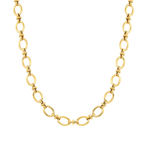 AFFINITY steel necklace (LONG) Yellow Gold 028605/012