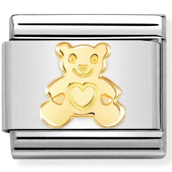 030162/71 Classic,St.steel, 18k gold Bear