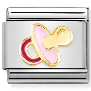 030272/62 Classic St.steel, enamel,18k gold Pink Dummy
