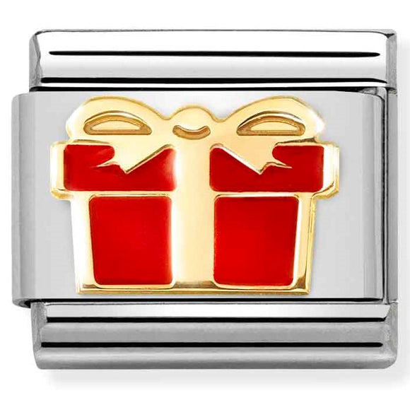 030272/70 Classic St.steel, enamel, 18k gold Gift Box