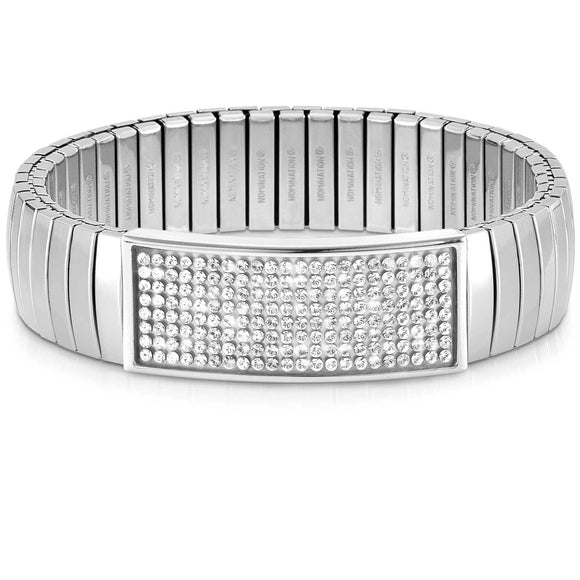 XTE LARGE bracelets steel Crystal White 043219/010